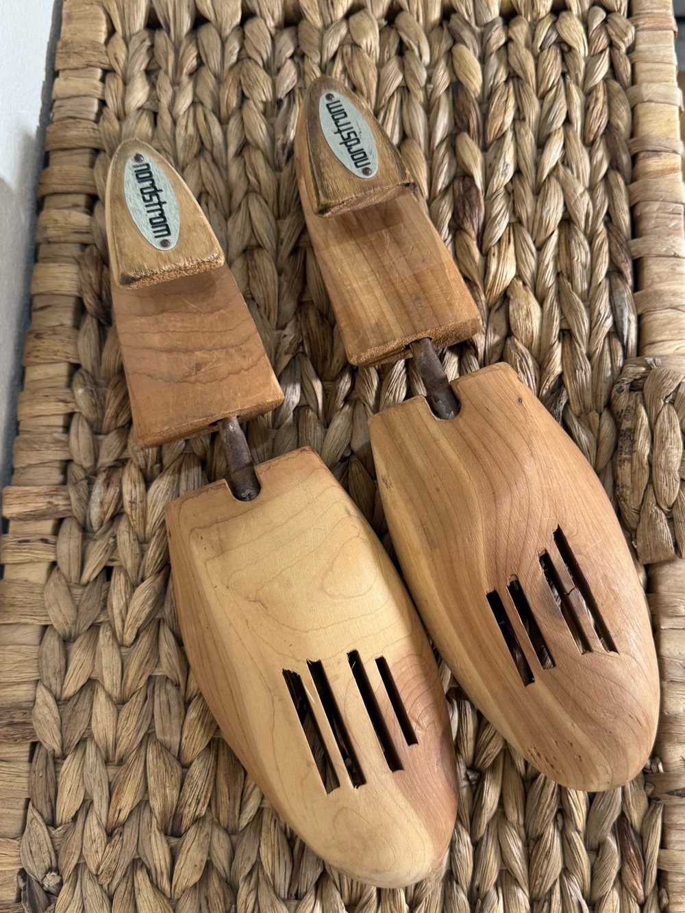 Nordstrom Pair of Cedar Wood Shoe Tree Inserts - Extra Large fits US 11.5-13